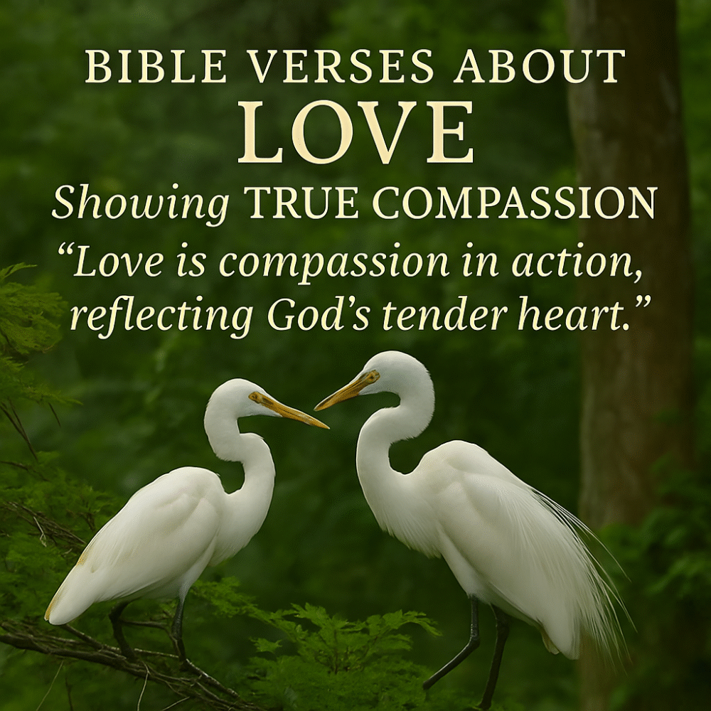 Bible Verses About Love Showing True Compassion