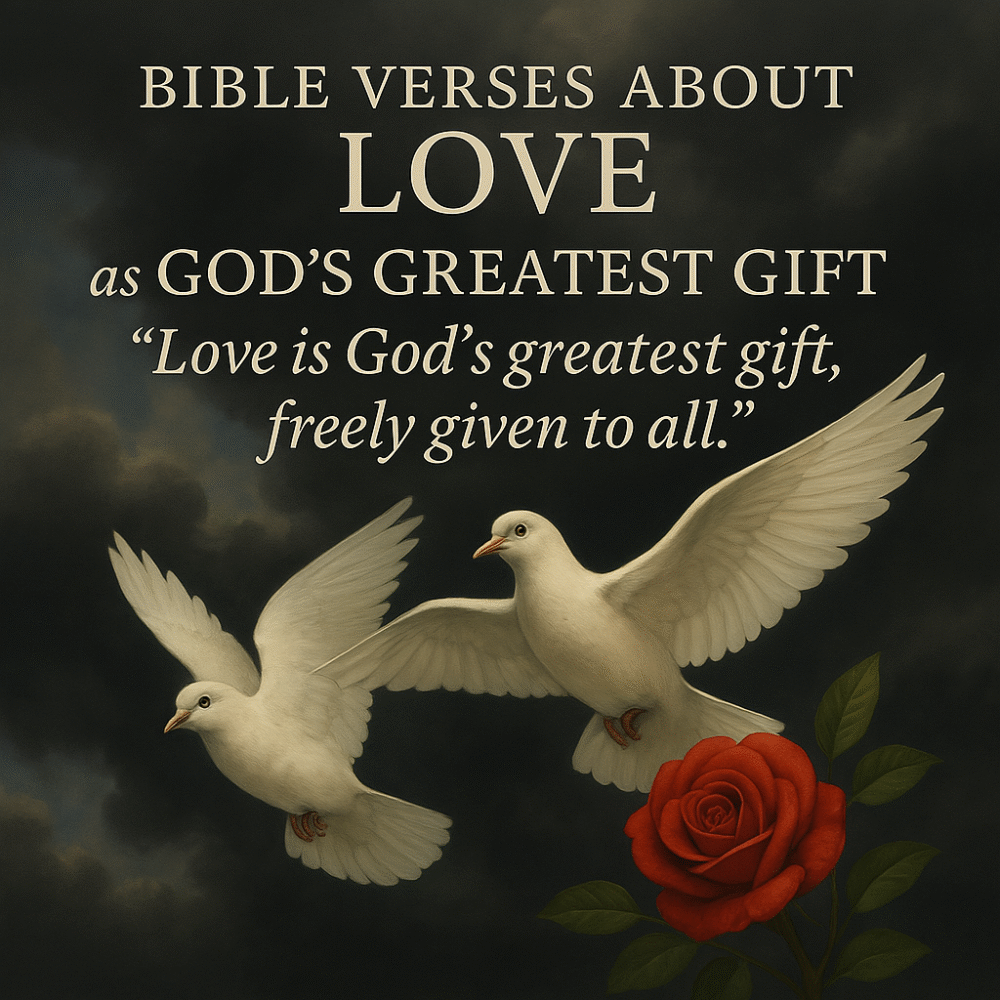 Bible Verses About Love as God’s Greatest Gift