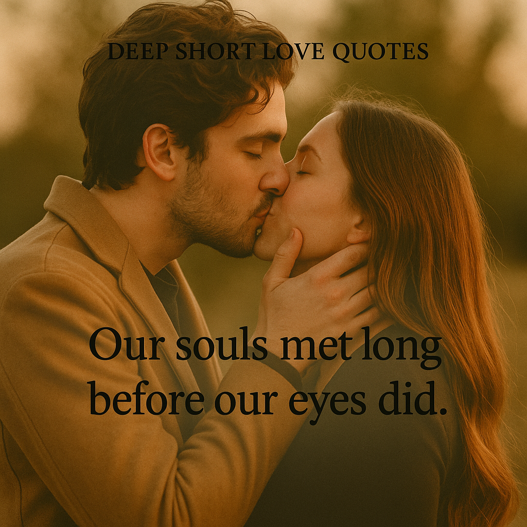 Deep Short Love Quotes