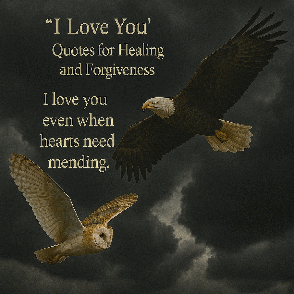 I Love You Quotes for Healing and Forgiveness