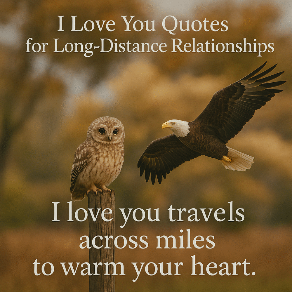 I Love You Quotes for Long-Distance Relationships