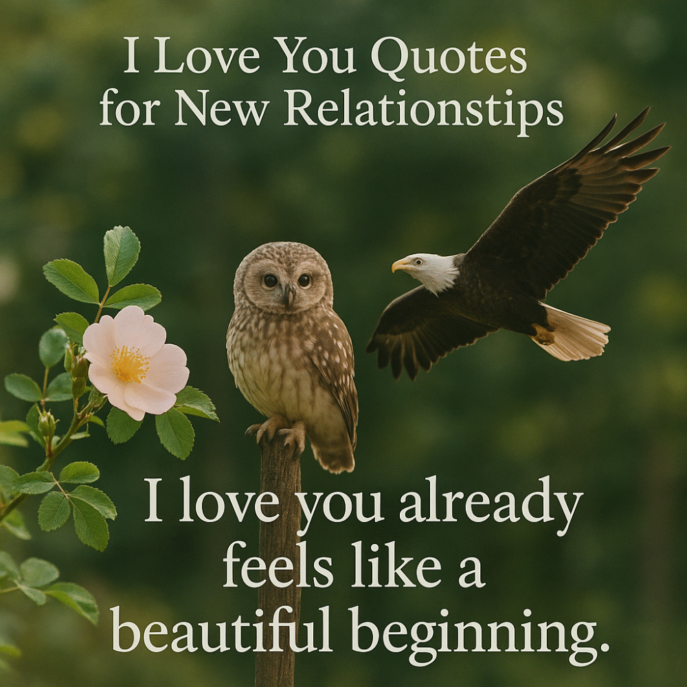 I Love You Quotes for New Relationships