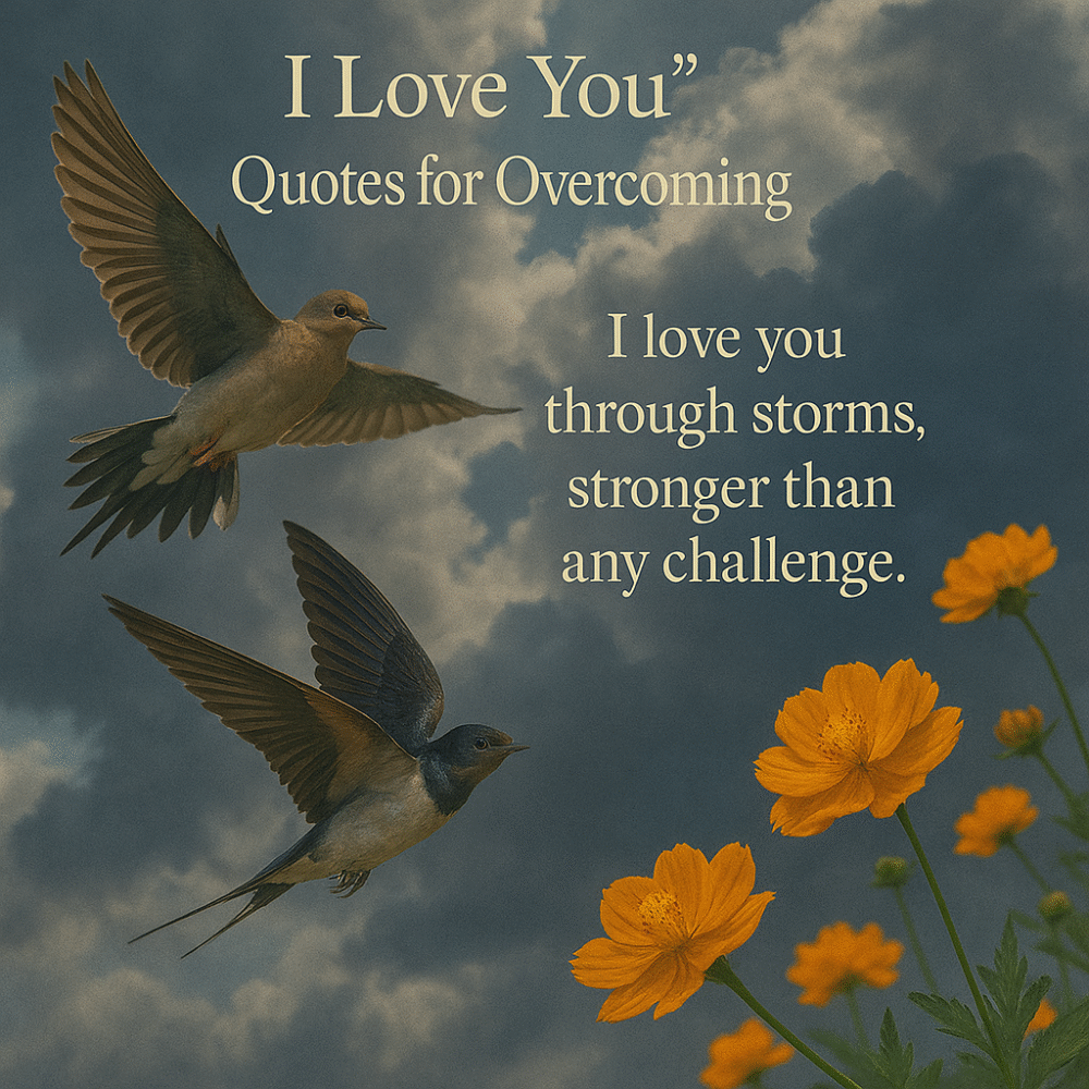I Love You Quotes for Overcoming Challenges