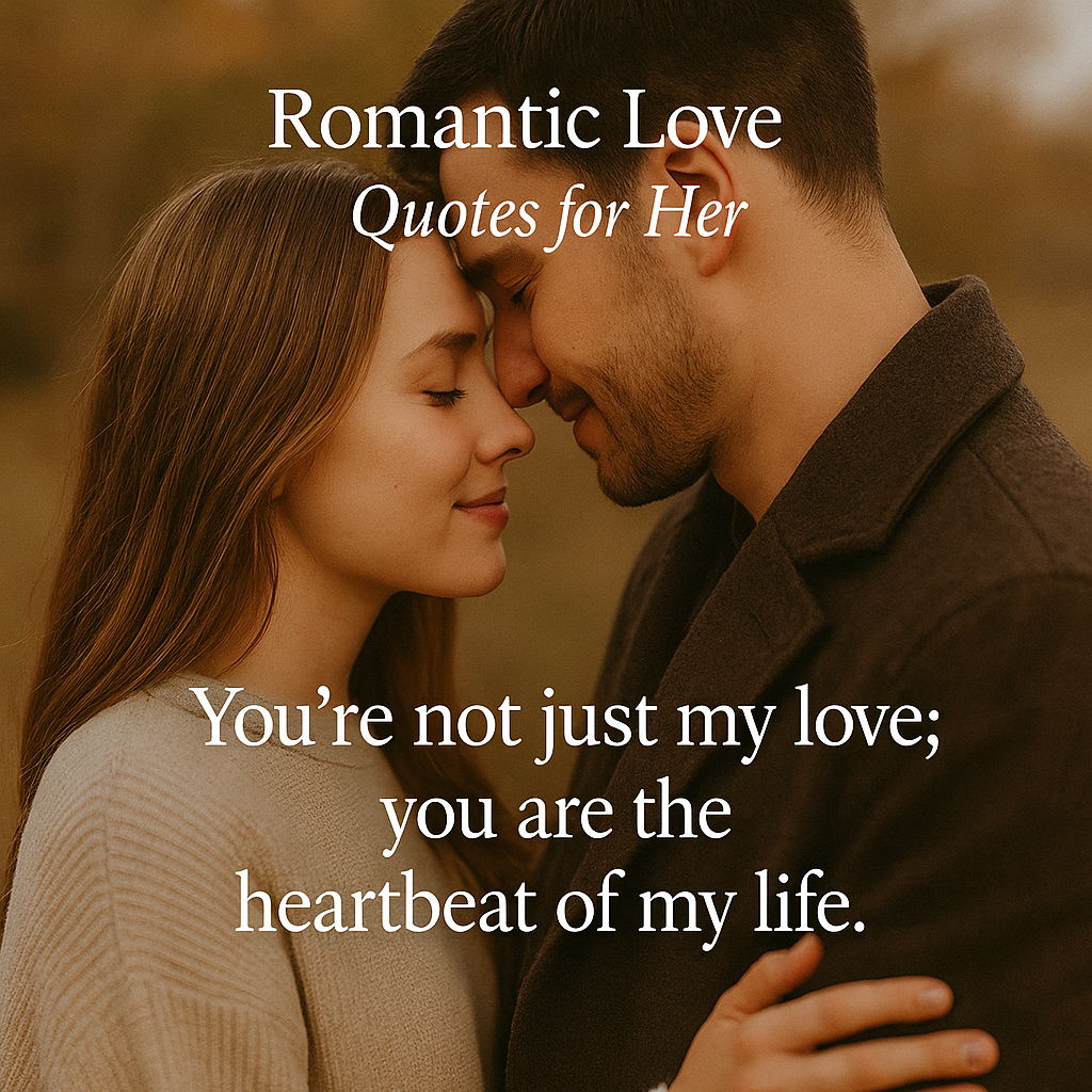Romantic Love Quotes for Her