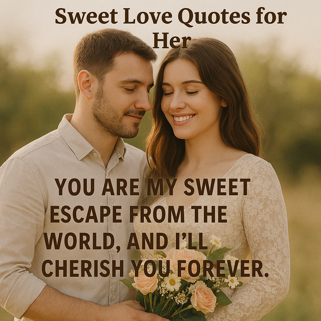 Sweet Love Quotes for Her