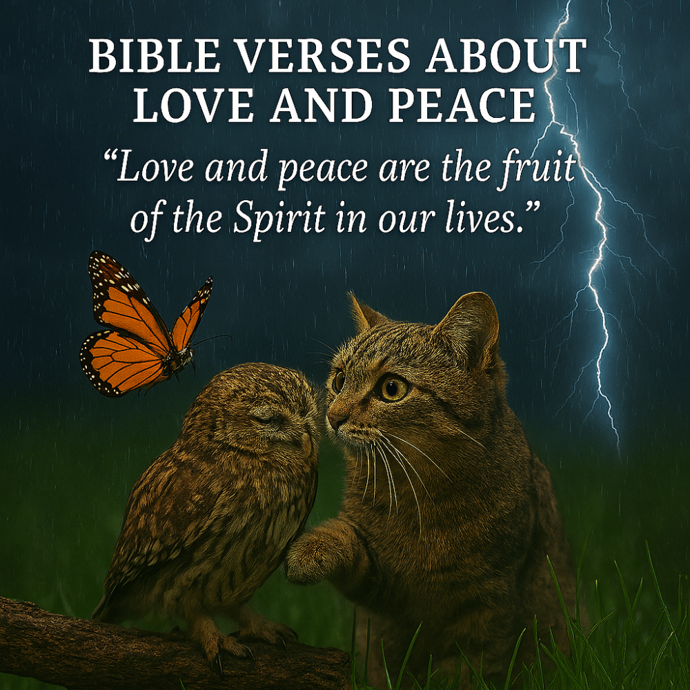 Bible Verses About Love and Peace