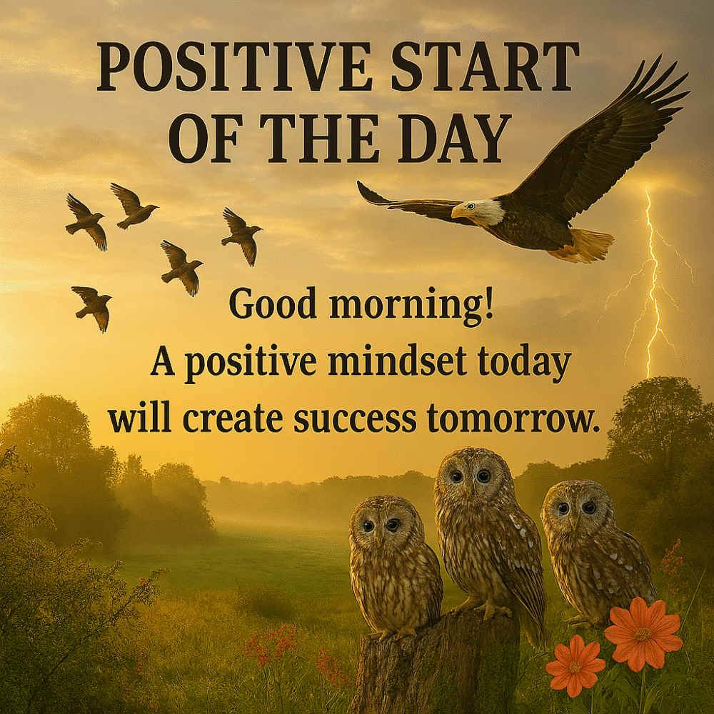 Positive Start of the Day