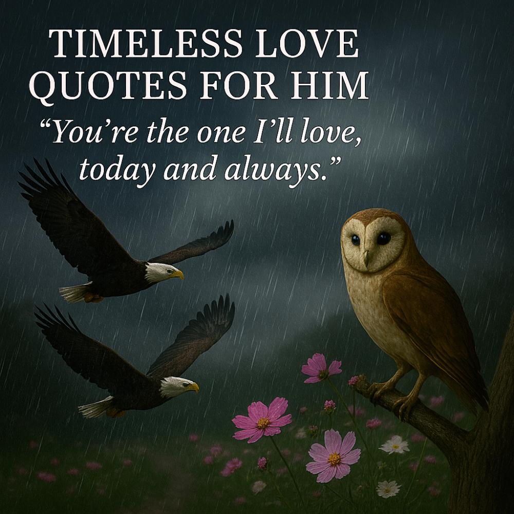 Timeless Love Quotes for Him