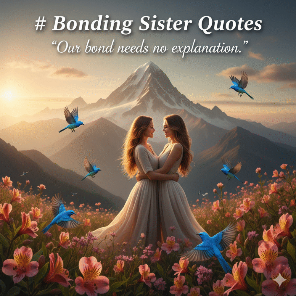 Bonding Sister Quotes