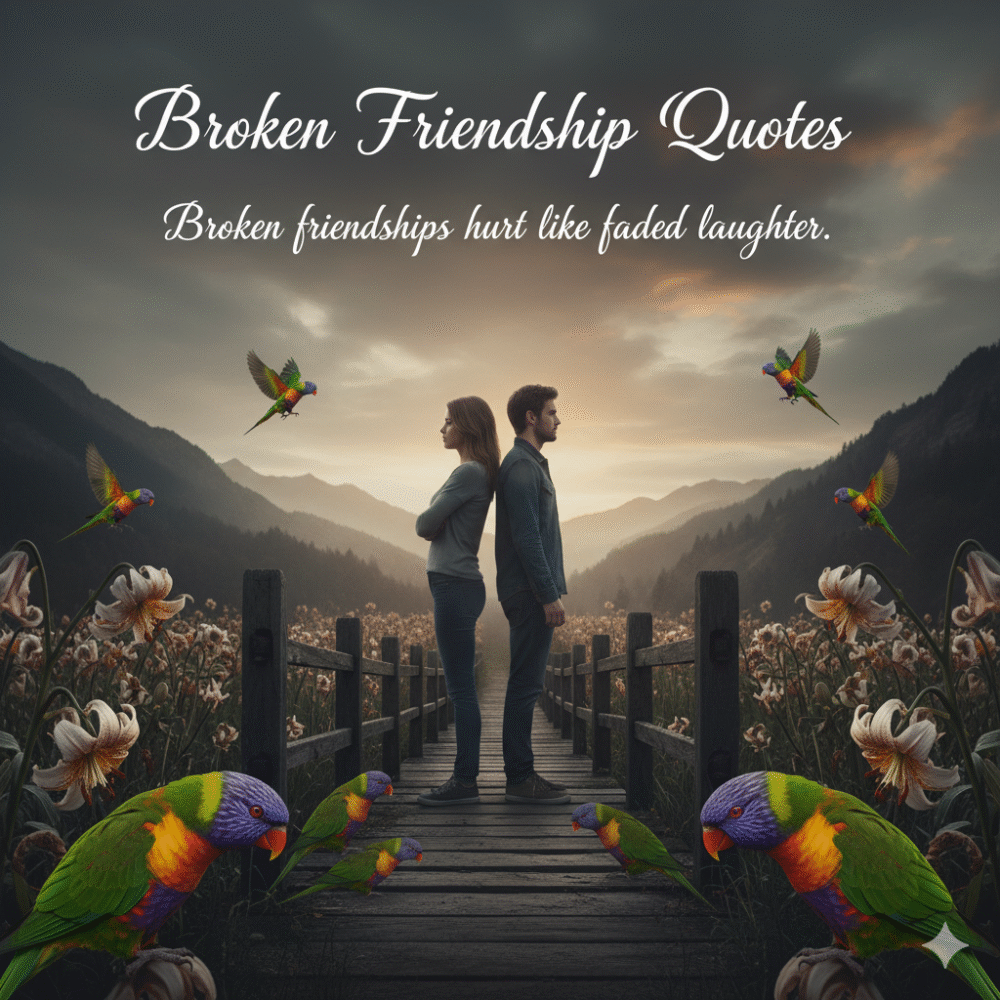 Broken Friendship Quotes