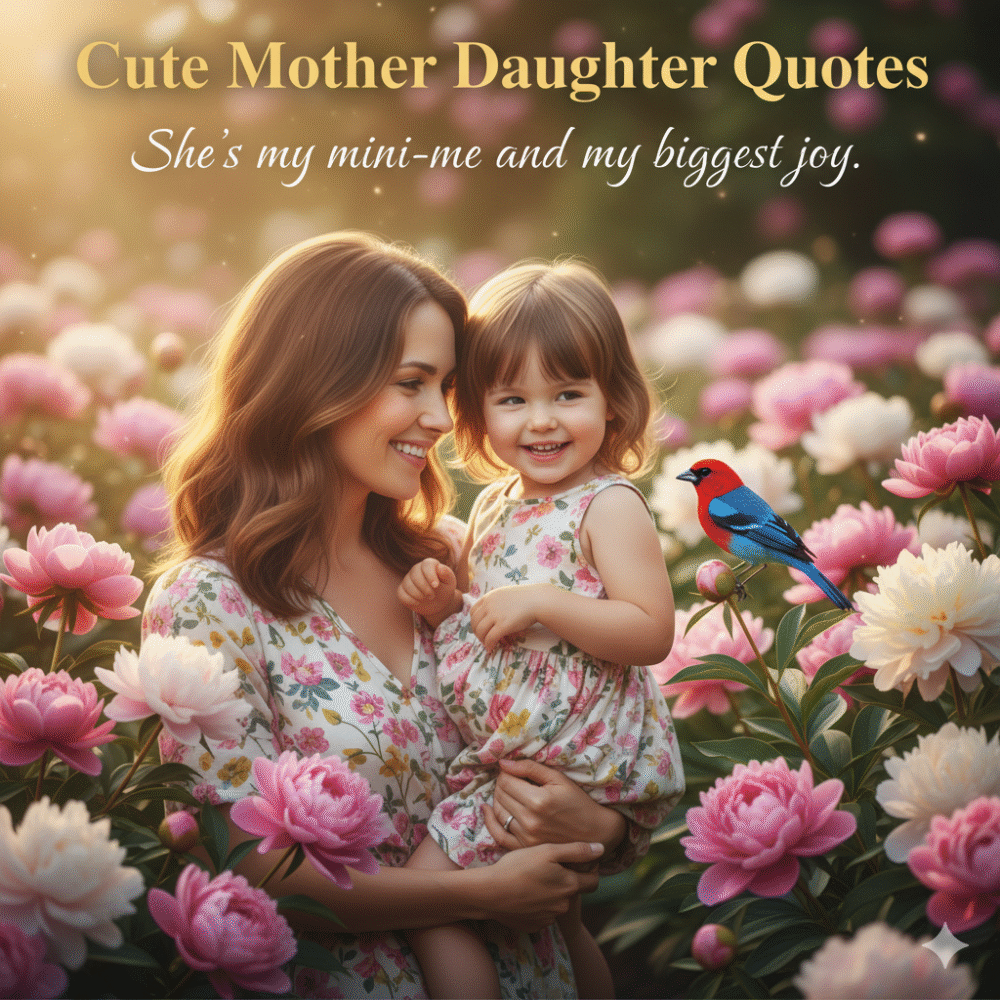 Cute Mother Daughter Quotes