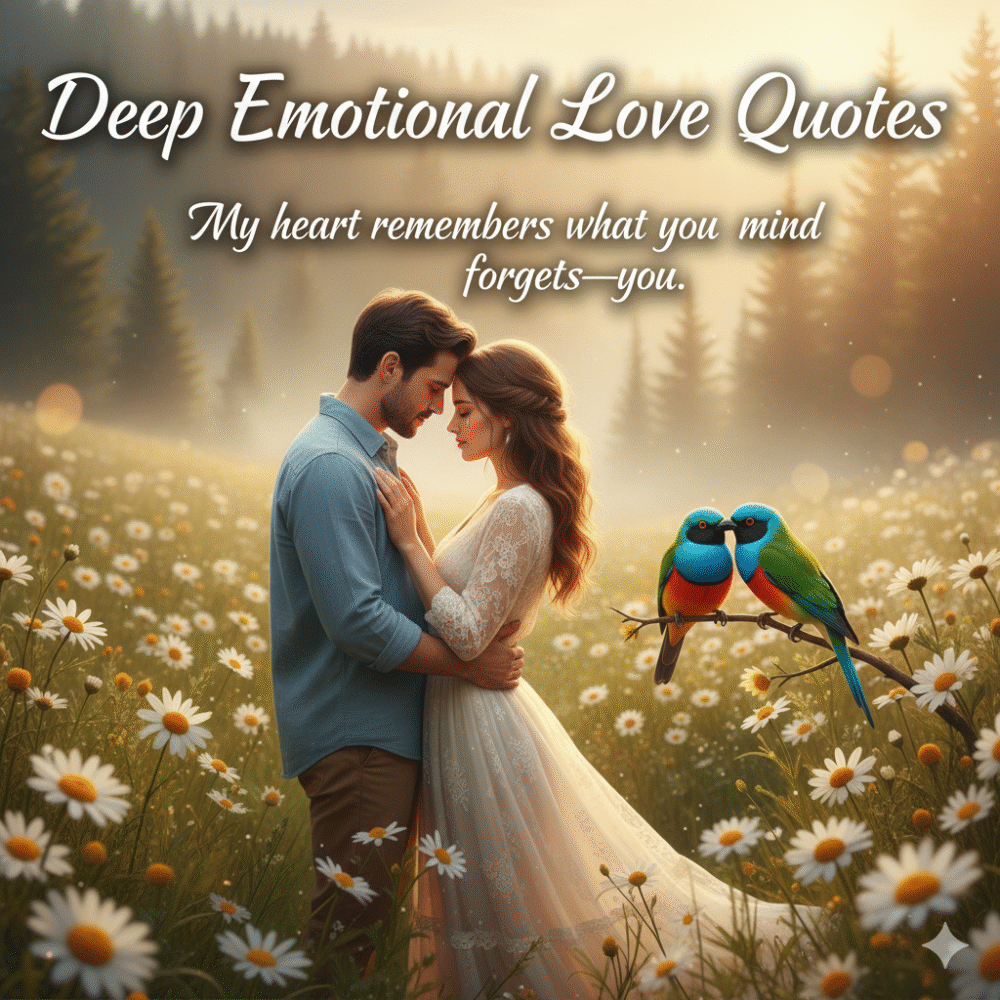  Deep Emotional Love Quotes