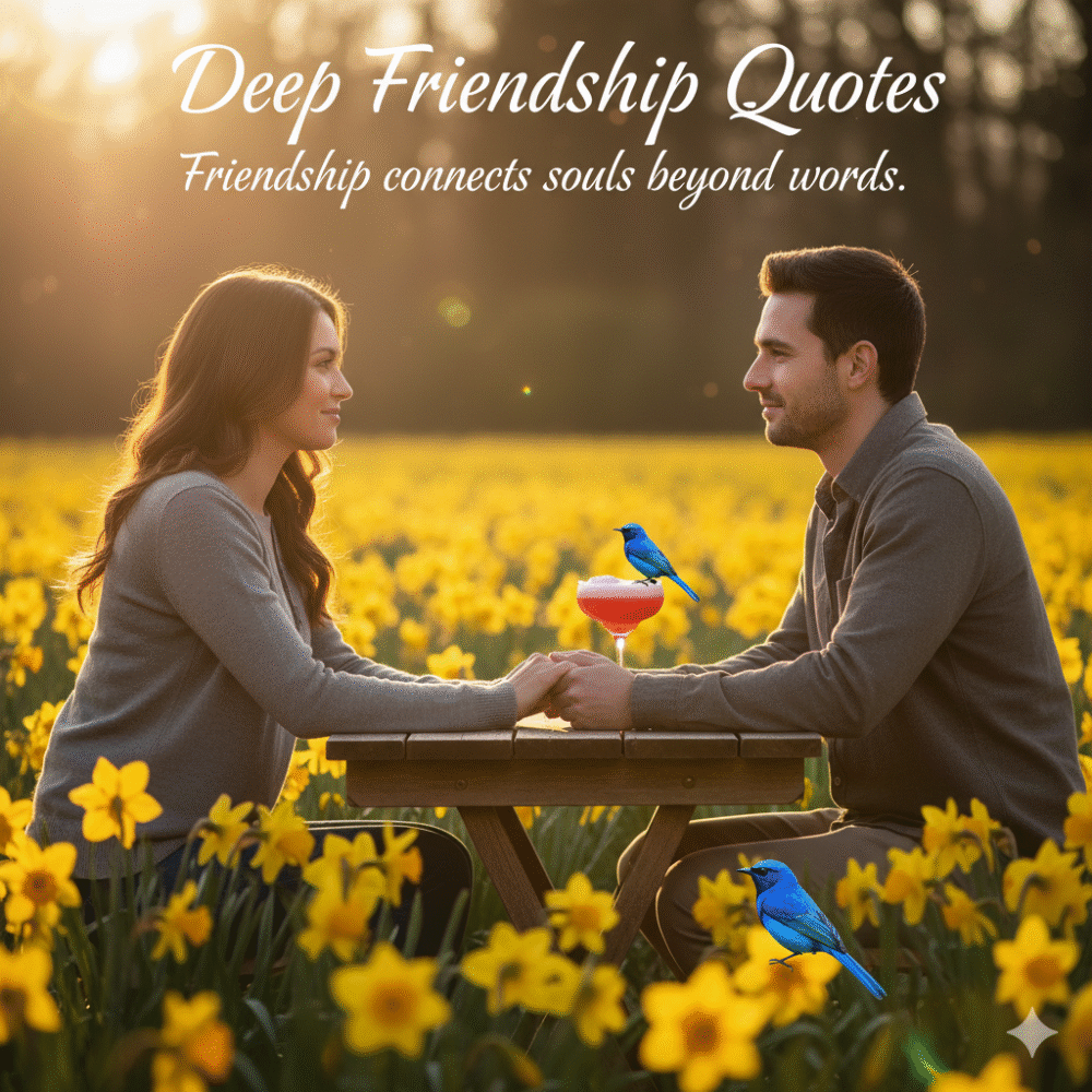  Deep Friendship Quotes