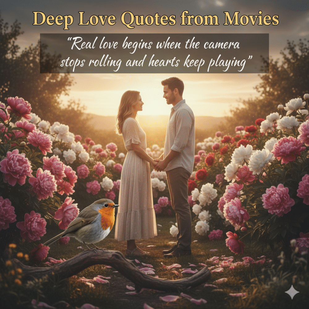 . Deep Love Quotes from Movies