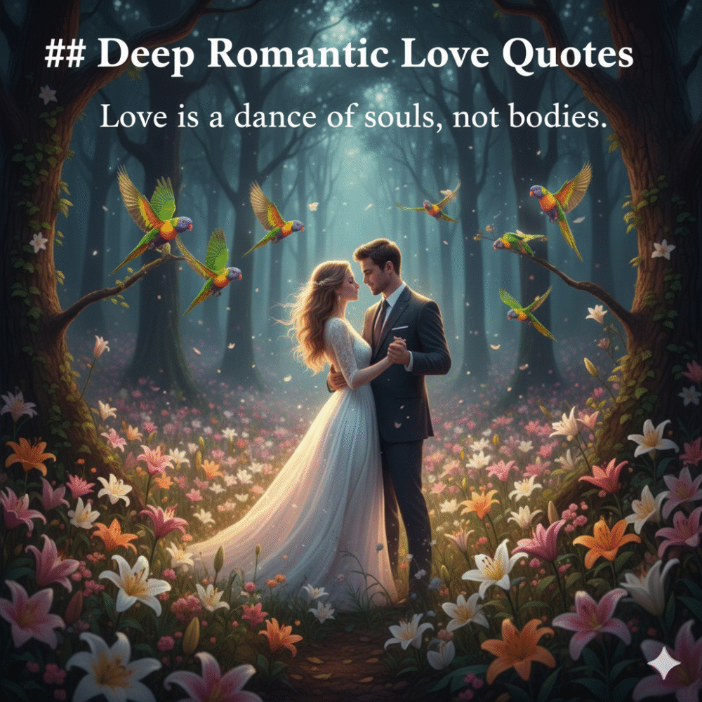 Deep Romantic Love Quotes