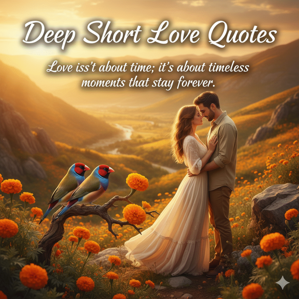 Deep Short Love Quotes