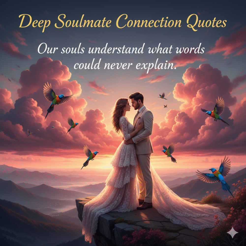 Deep Soulmate Connection Quotes