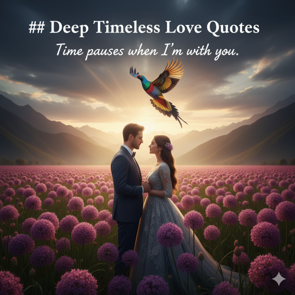 Deep Timeless Love Quotes