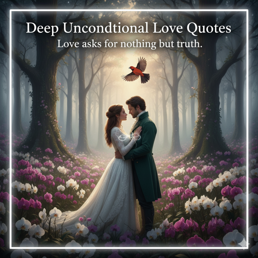 Deep Unconditional Love Quotes