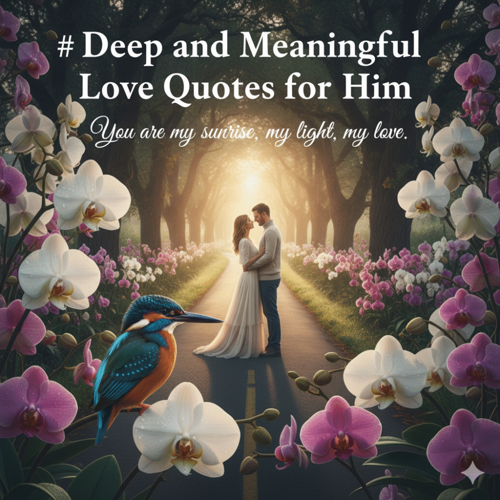 Deep and Meaningful Love Quotes for Him