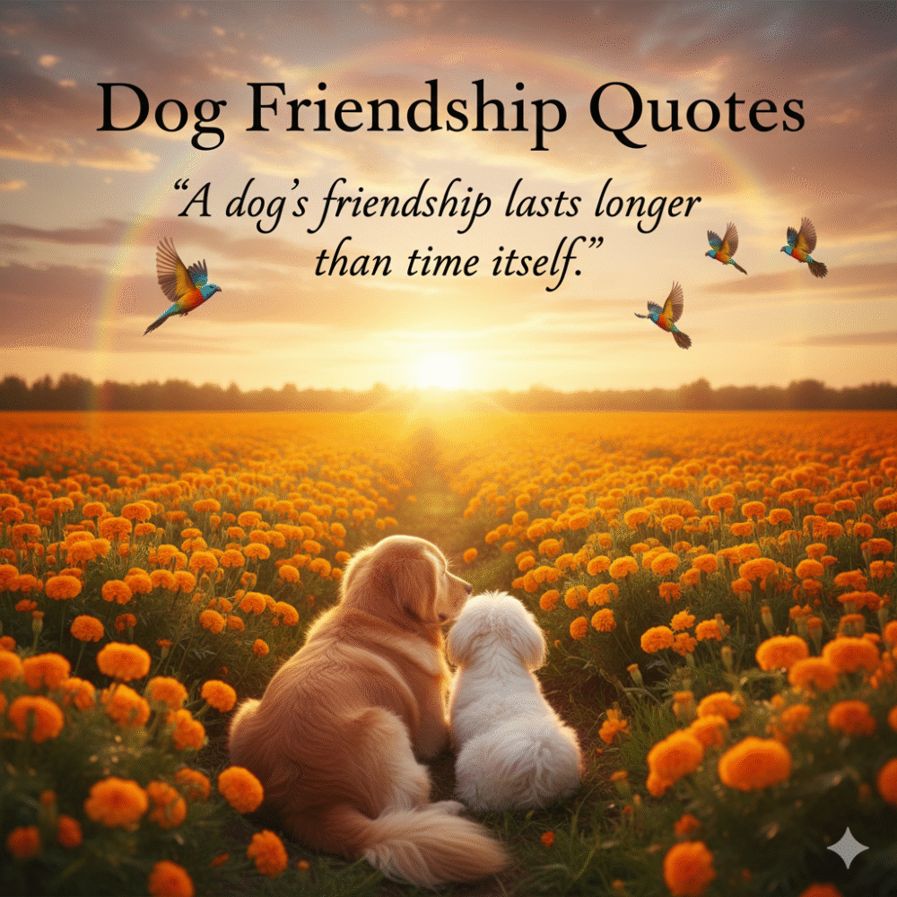 Dog Friendship Quotes