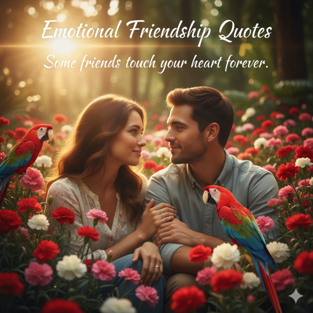 Emotional Friendship Quotes