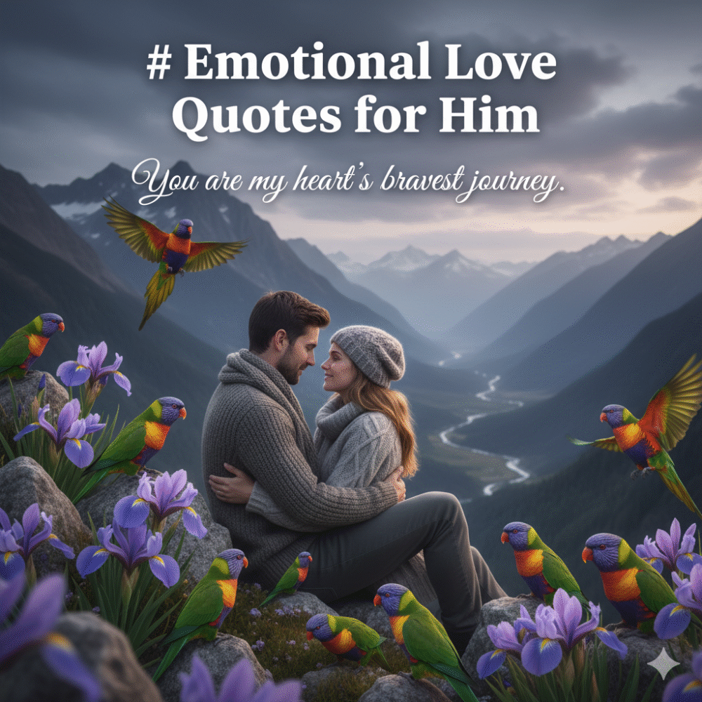 Emotional Love Quotes for Him