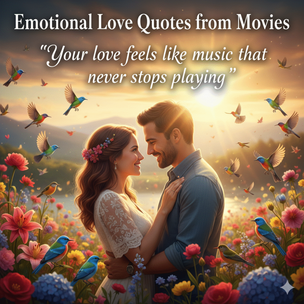 Emotional Love Quotes from Movies