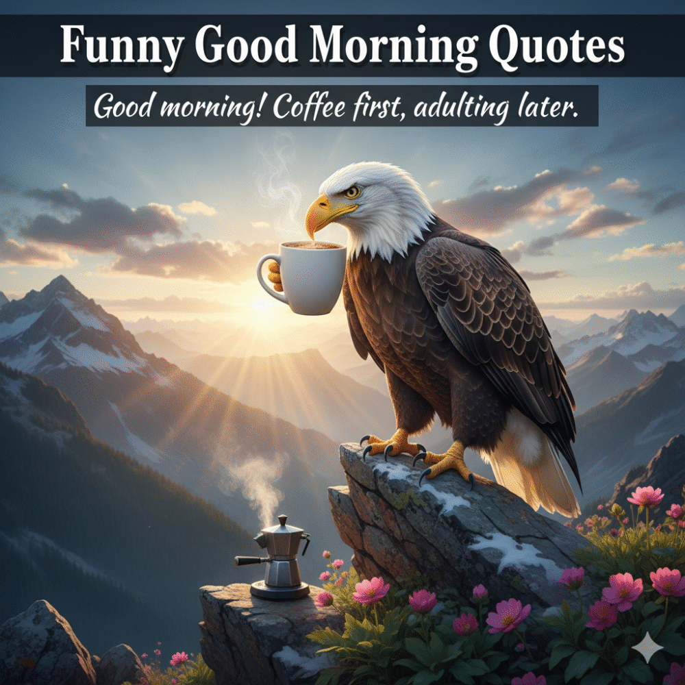 Funny Good Morning Quotes