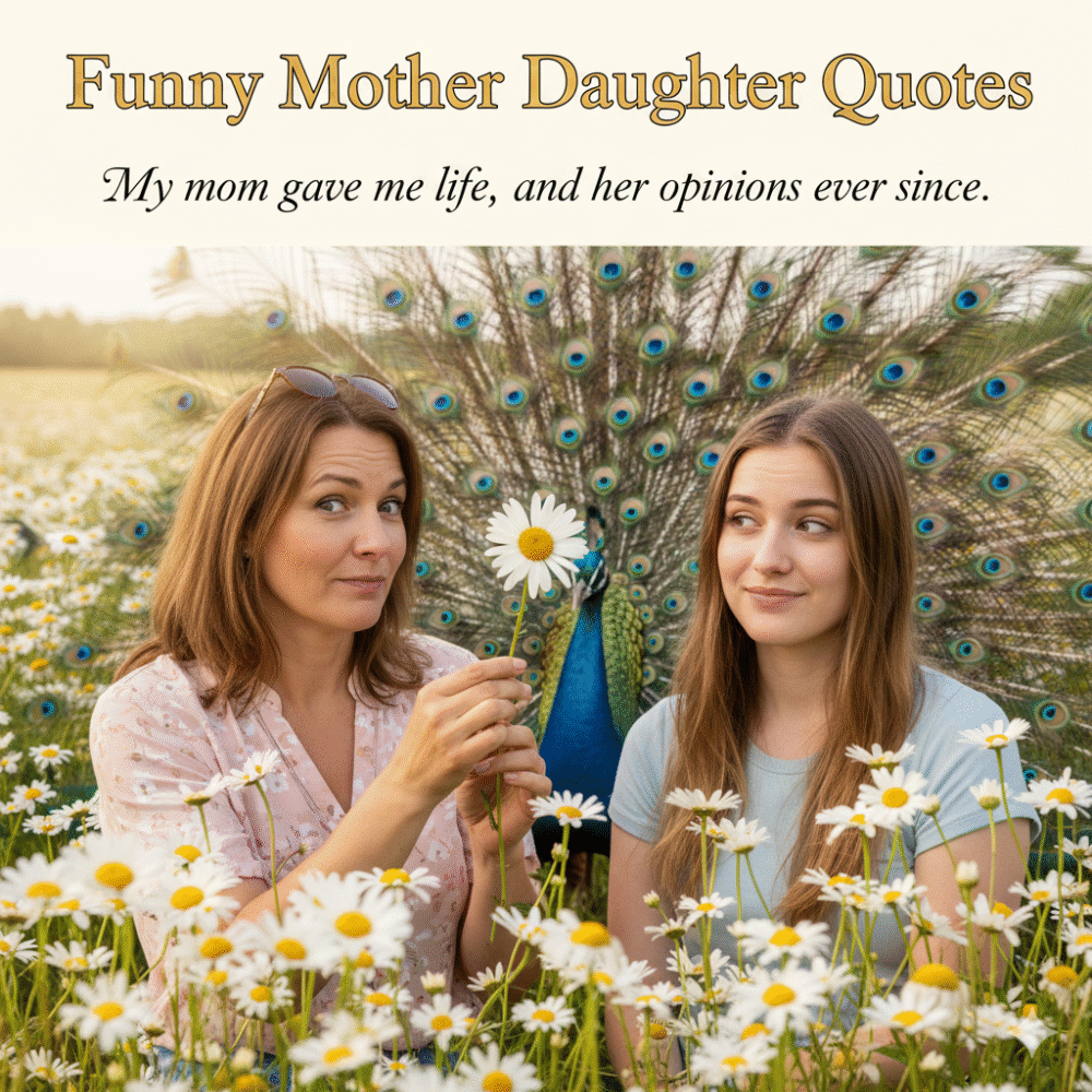 Funny Mother Daughter Quotes