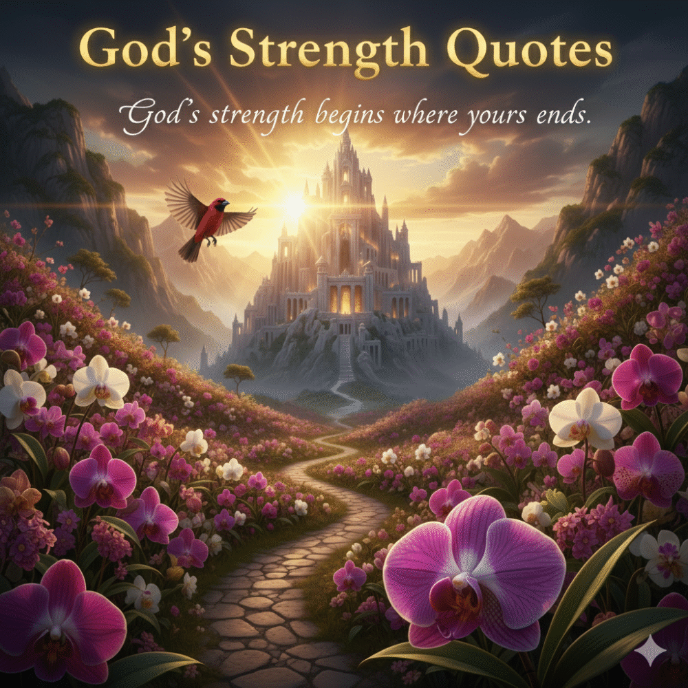  God’s Strength Quotes