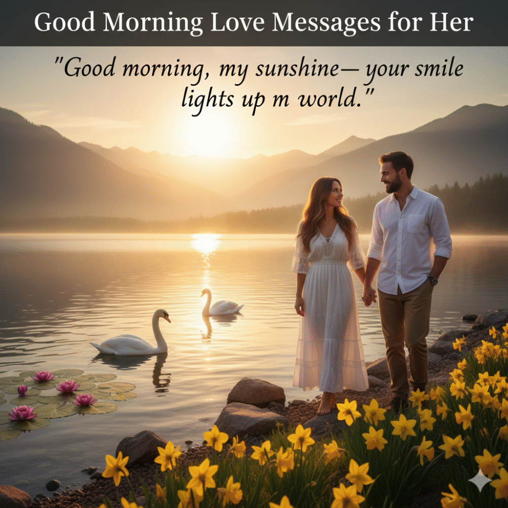 Good Morning Love Messages for Her
