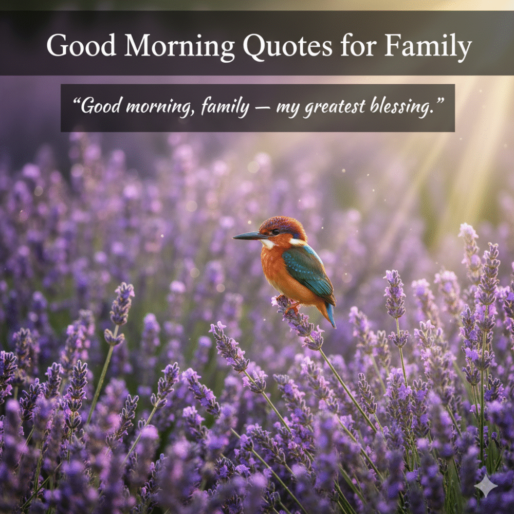  Good Morning Quotes for Family