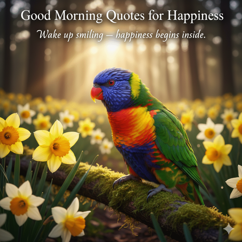 Good Morning Quotes for Happiness