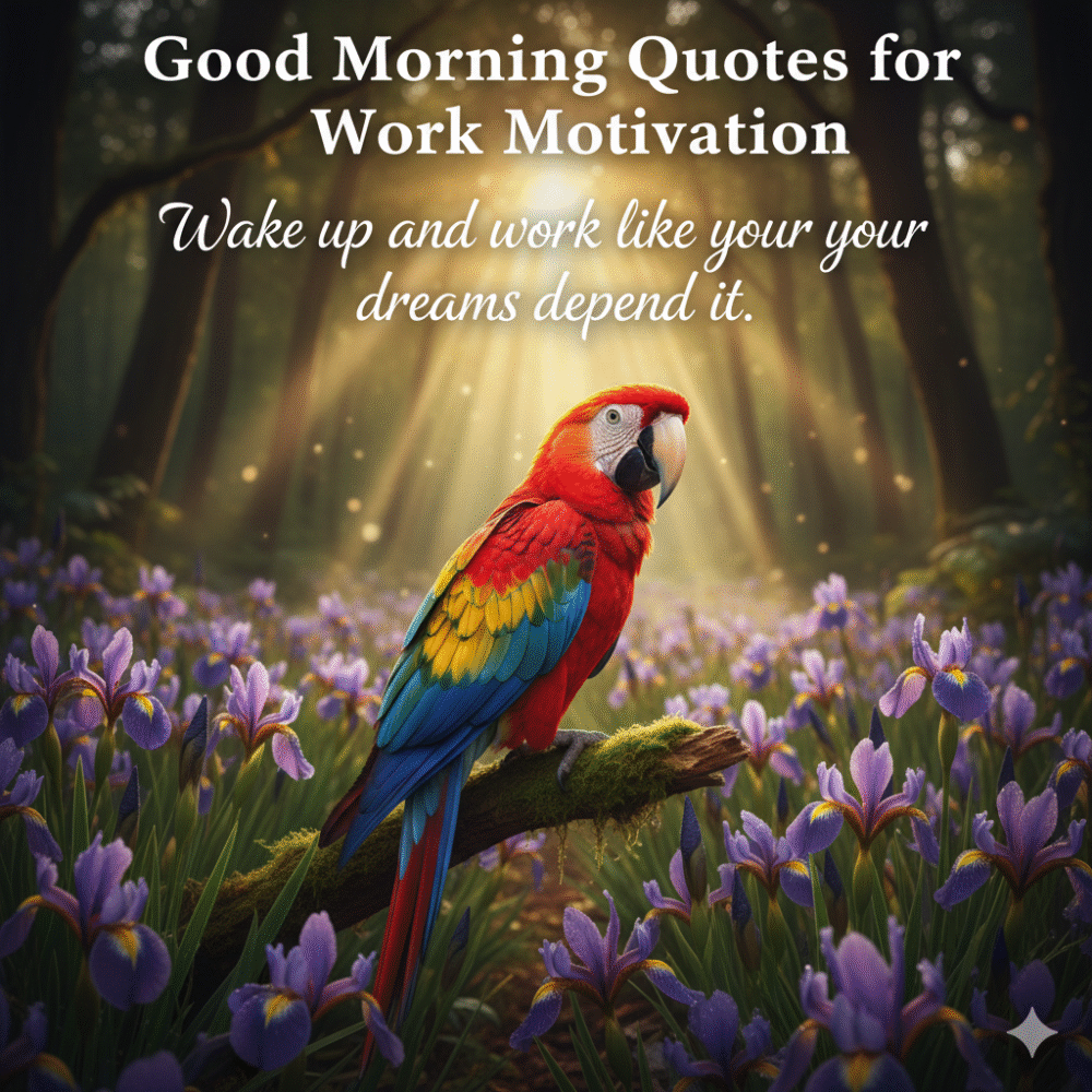  Good Morning Quotes for Work Motivation