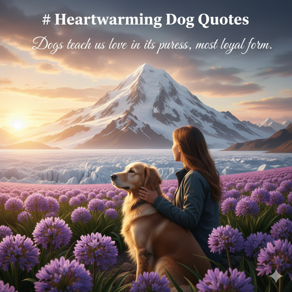 Heartwarming Dog Quotes