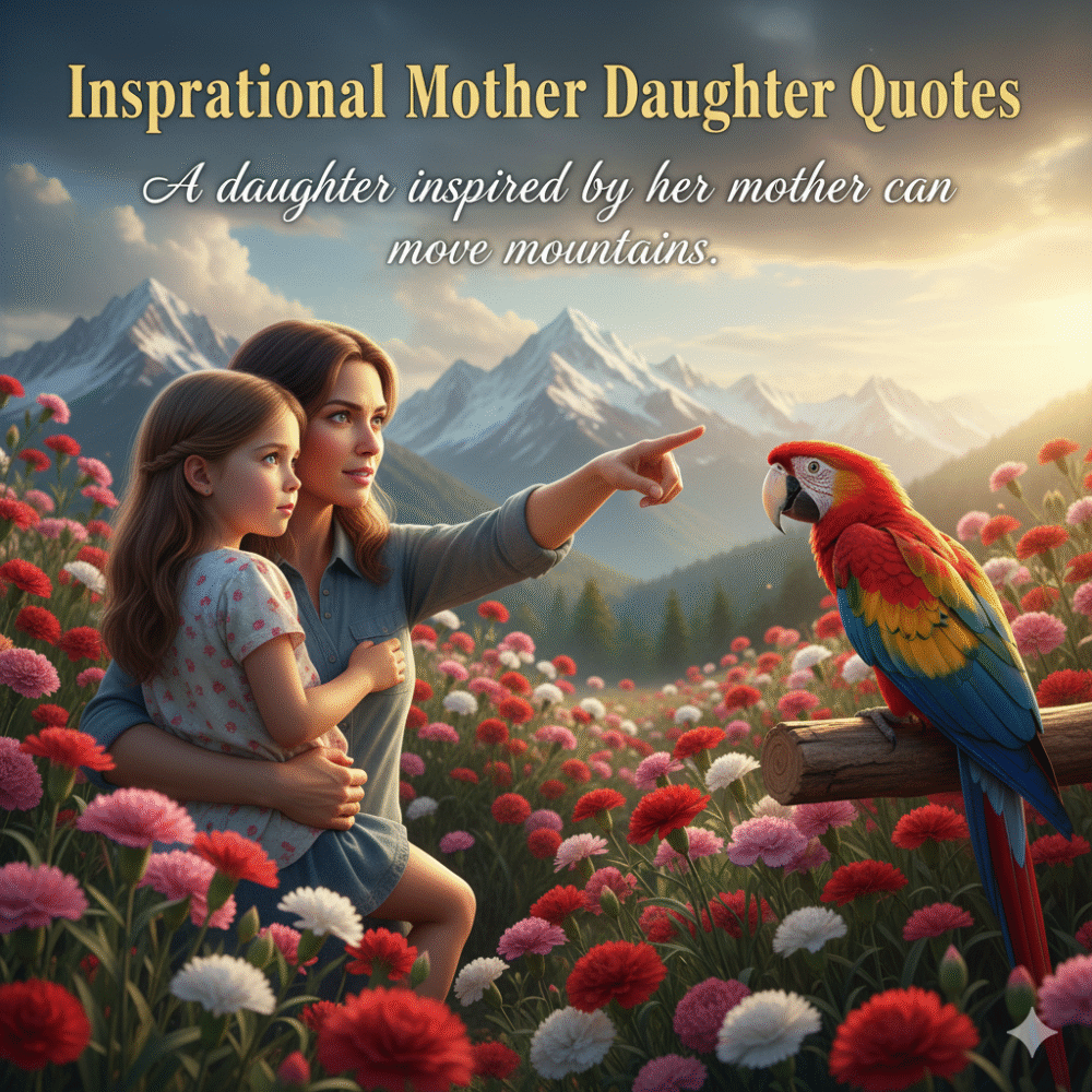 Inspirational Mother Daughter Quotes