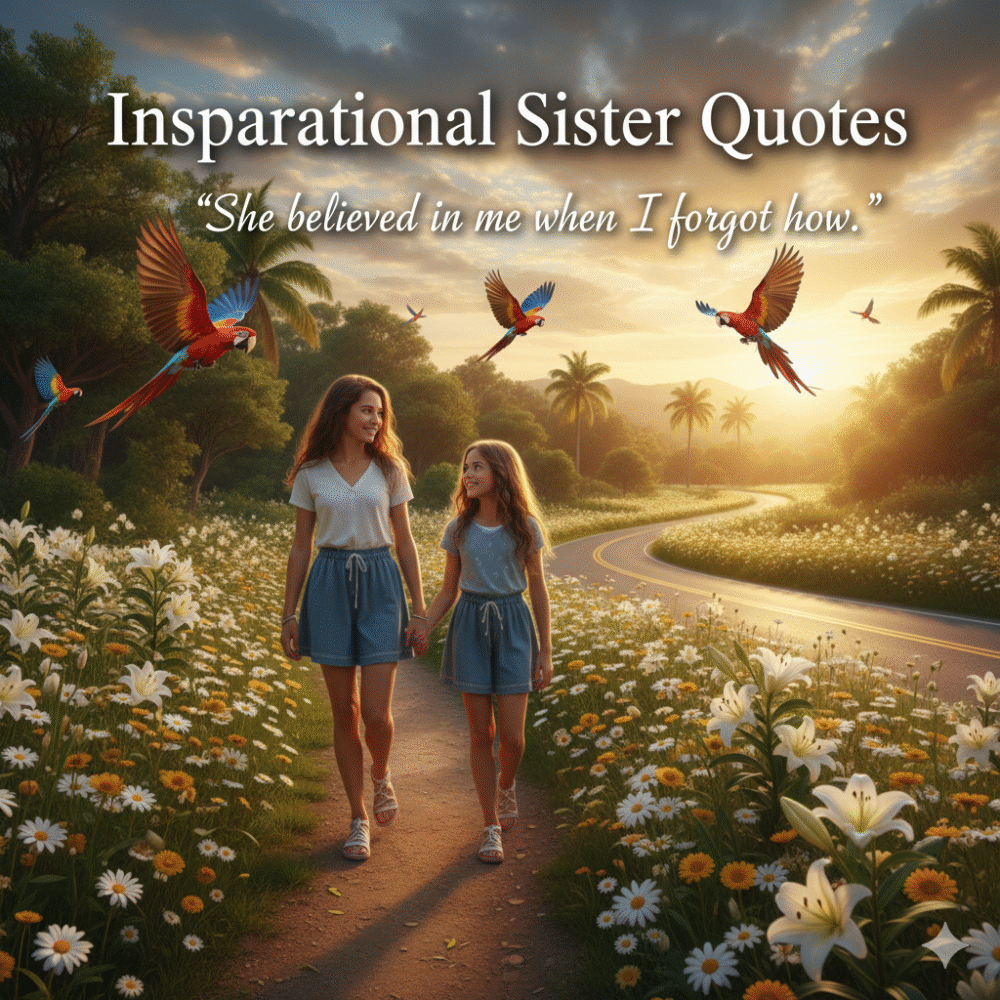 Inspirational Sister Quotes