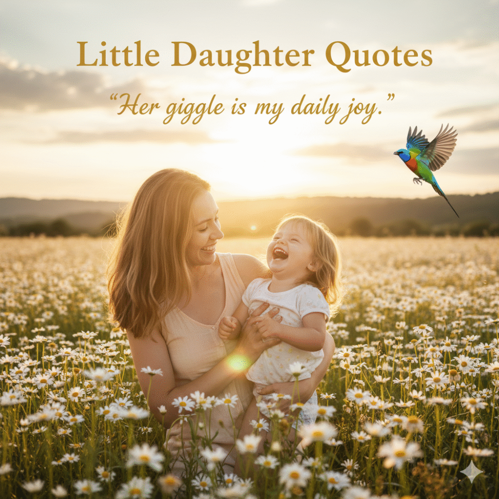 Little Daughter Quotes
