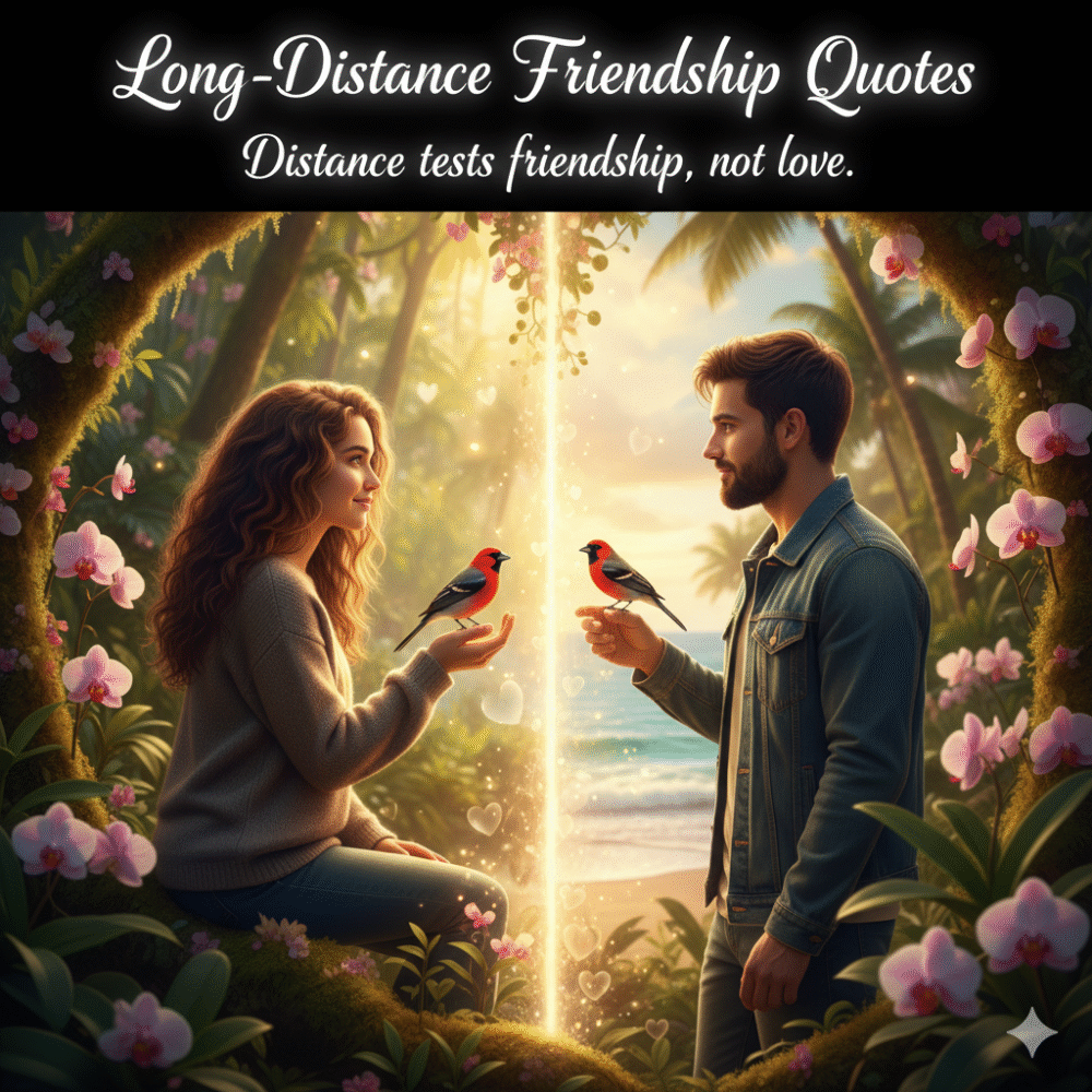 Long-Distance Friendship Quotes