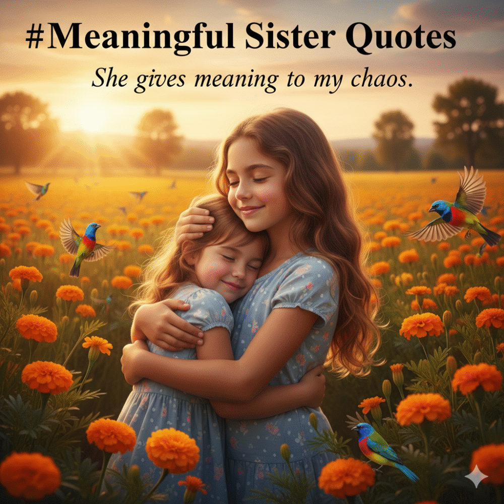 Meaningful Sister Quotes