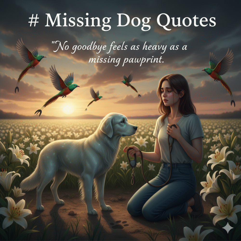 Missing Dog Quotes