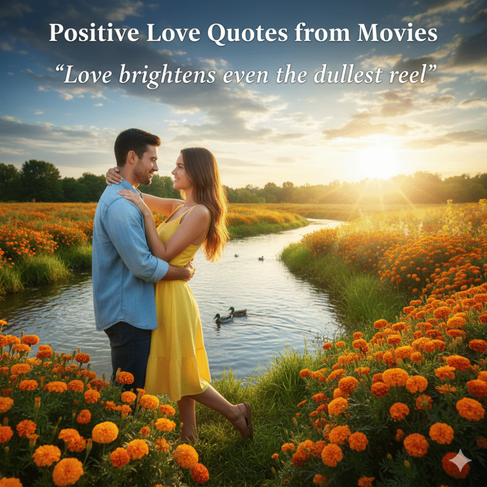 Positive Love Quotes from Movies