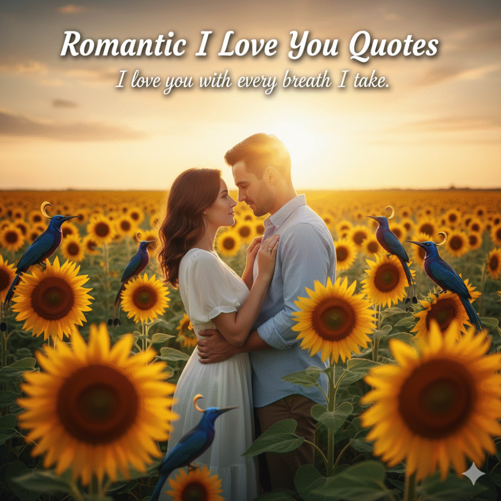  Romantic I Love You Quotes