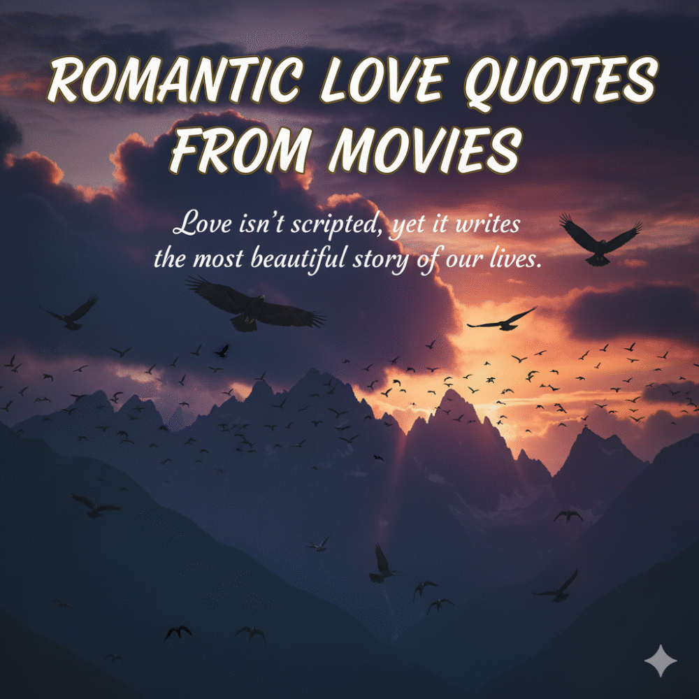Romantic Love Quotes from Movies