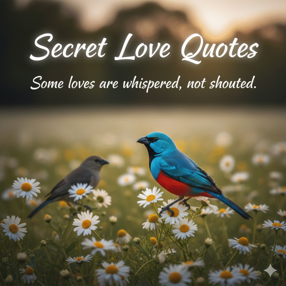 Secret Love Quotes
