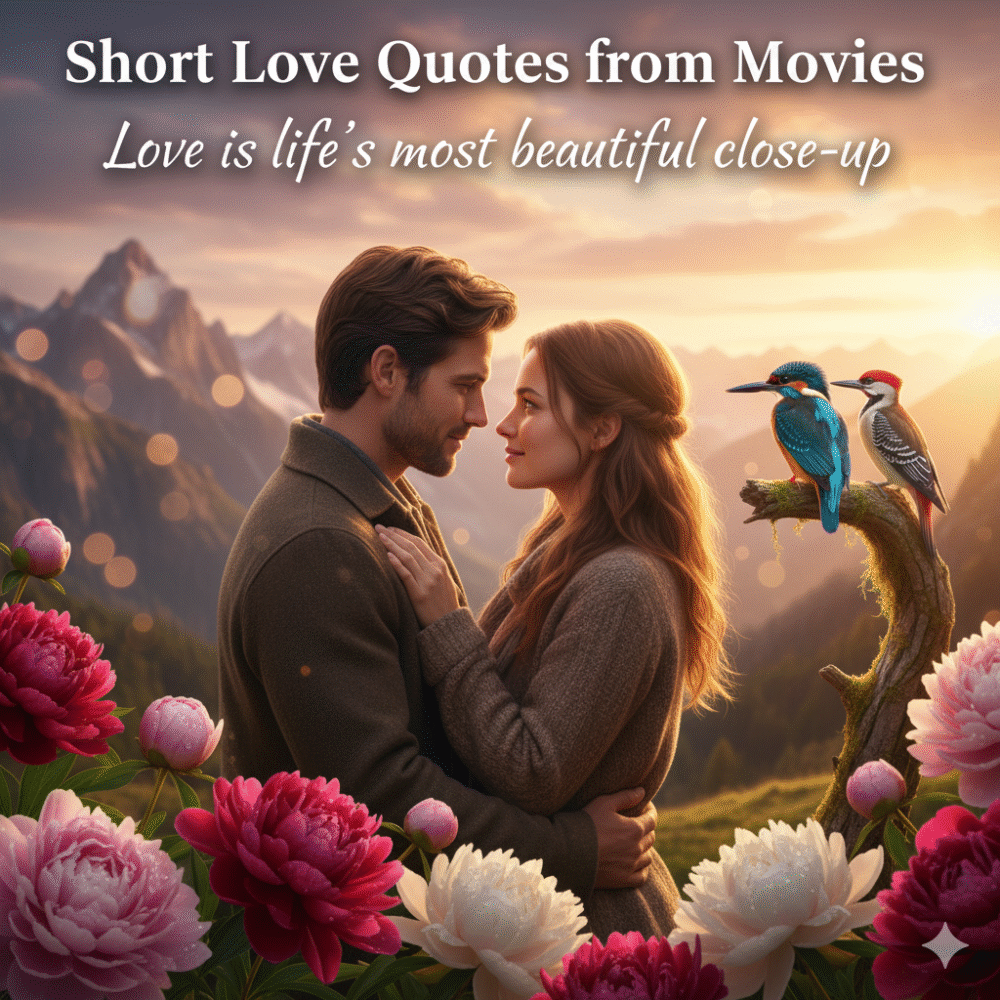 Short Love Quotes from Movies