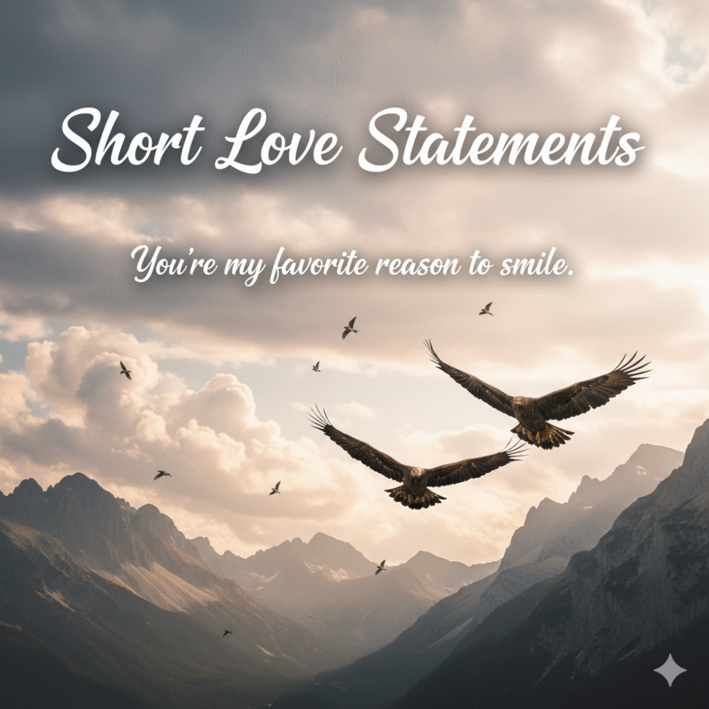 Short Love Statements