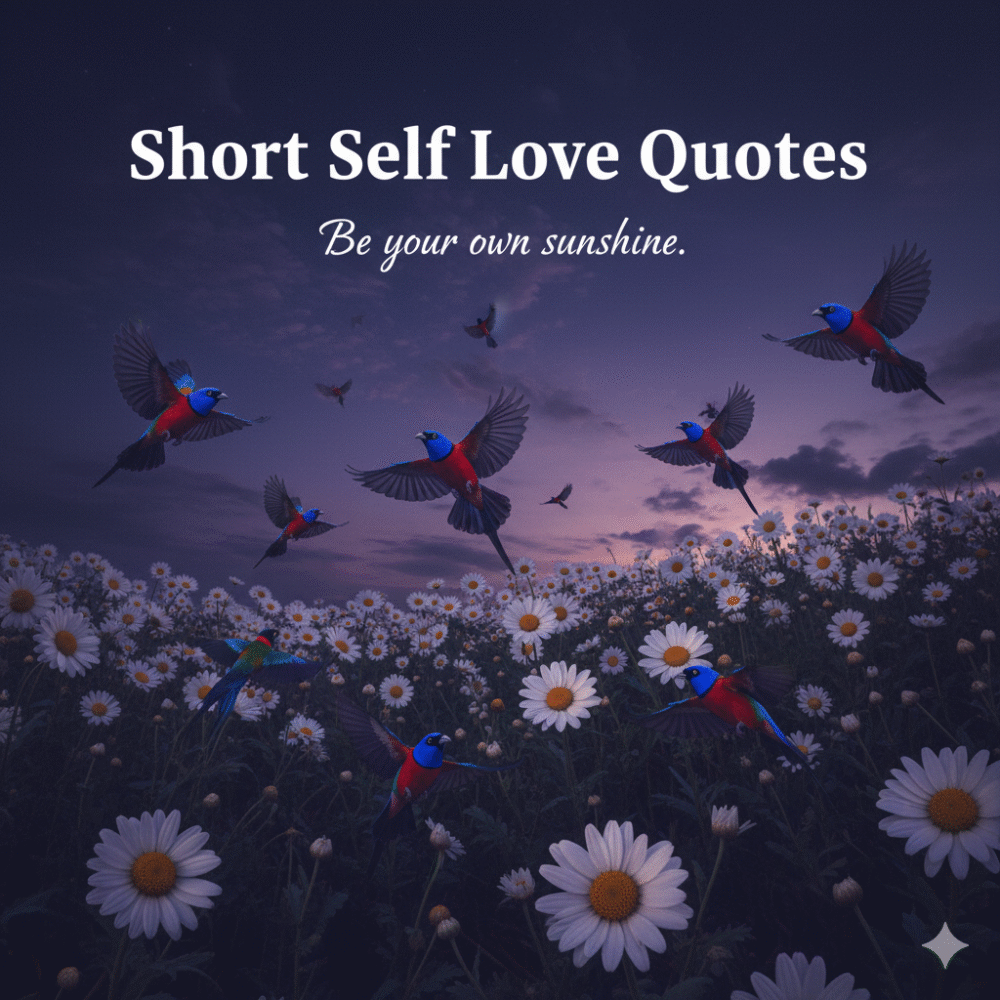 Short Self Love Quotes