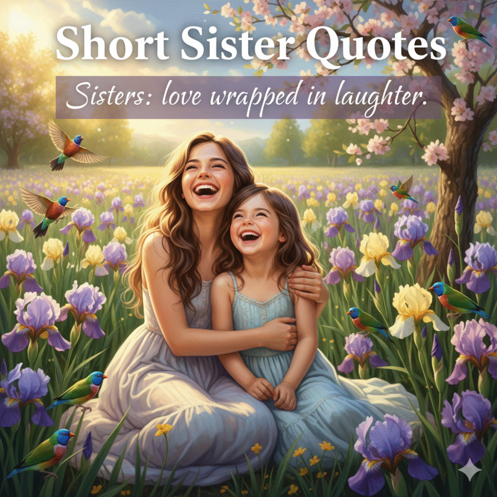  Short Sister Quotes